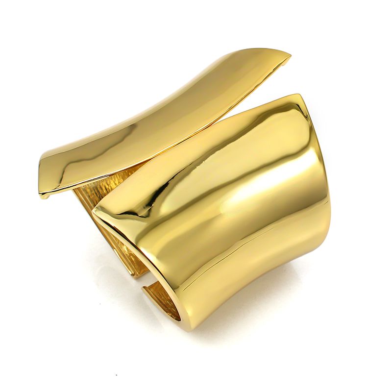 Wide Large Stainless Steel Metal Jewelry Silver Plated Big Cuff Bangle Bracelet Punk Simple Bangles for Women