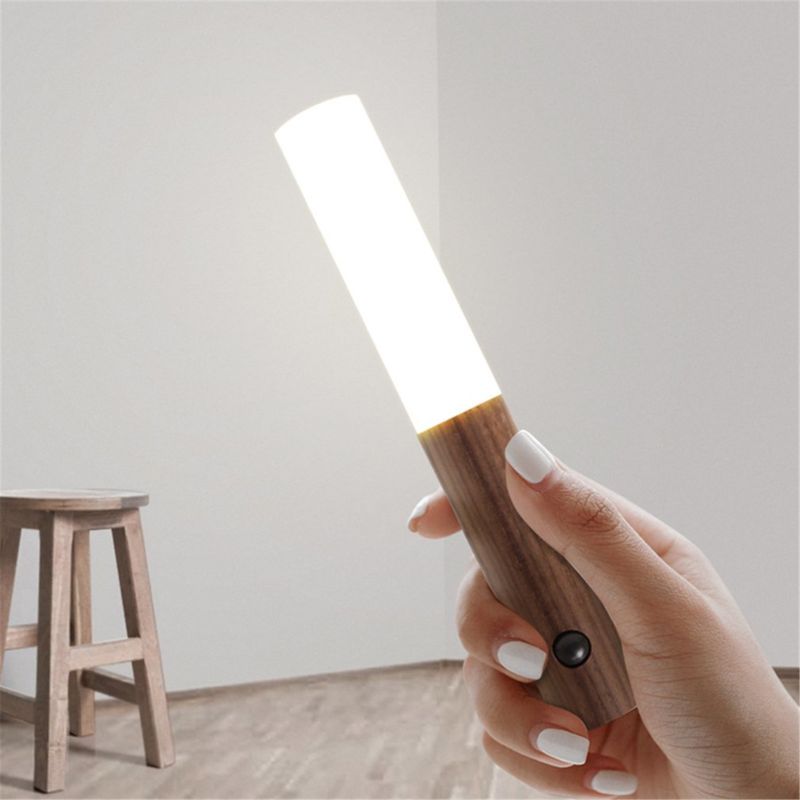 Wireless Holiday Gift Intelligent Auto Pir Motion Sensor Led Movable Rechargeable Magnetic Night Light