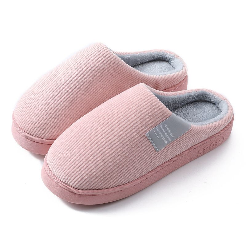 Women Eva Slippers Warm Plush House Slippers Indoor Cotton Memory Foam Slippers