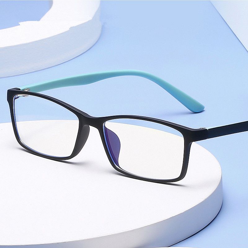 Women Optical Eyeglasses Frame Square Glasses Blue Light Blocking Computer Glasses