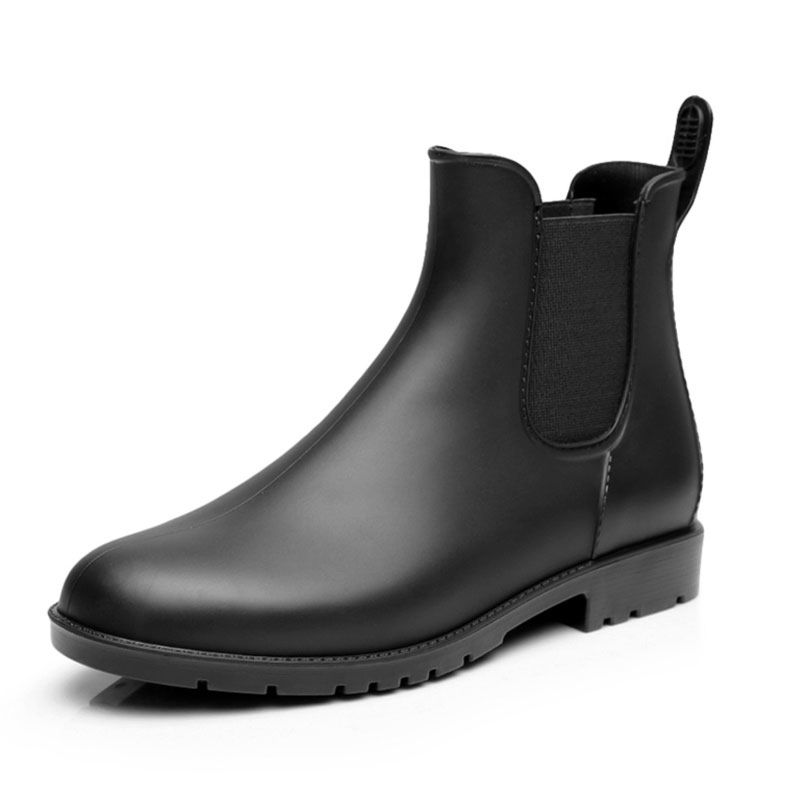 Women's Ankle Rain Boots Waterproof Chelsea Boots Booties Short Rain Shoes for Women Garden Boots
