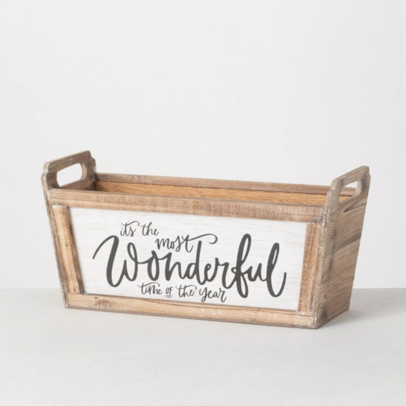 Wood Planter Box Wooden Boxes for Decorating Empty Flower Box