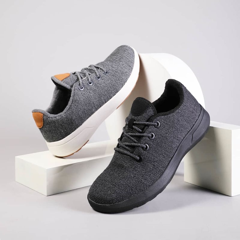 Wool Shoes Customized Comfortable Breathable Men's Casual Shoes