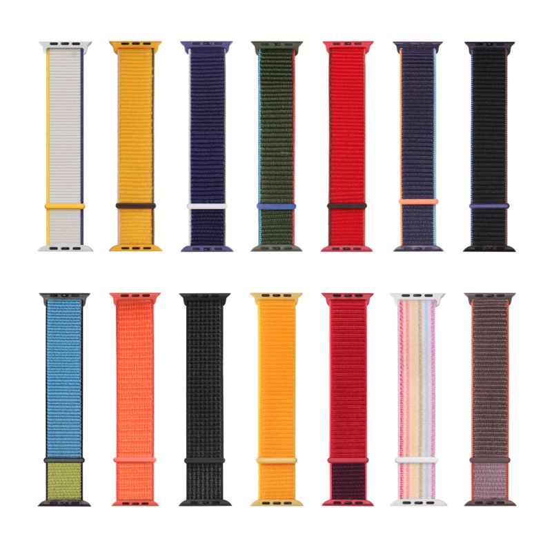 Wristband for Iwatch Series 6/5/4/3/2/1, 38Mm 40Mm 42Mm 44Mm Sport Nylon Braided Watch Band Strap for Apple Watch