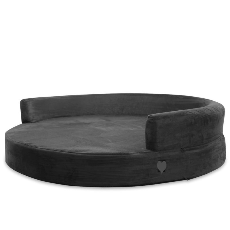 Year Certipur -Us Popular Cheapest Orthopedic Memory Foam Soft Pet Bed Dog Bed Fabric with Bolster