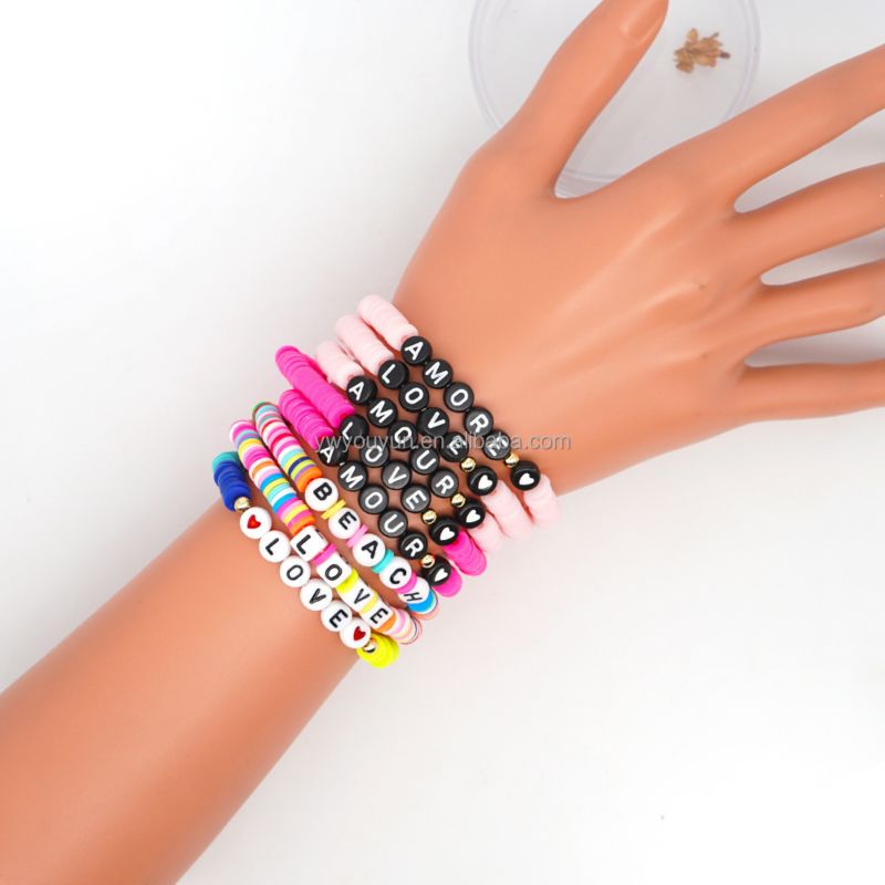 Yj-Gb331 Polymer Beads for Jewelry Making Loose Clay Necklace Bracelet Bead