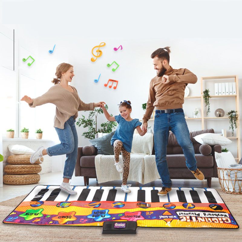 Buy Wholesale 24 Keys Kids Piano Mat Fitness Play Keyboard