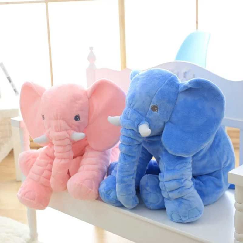 40Cm 60Cm Big Size Super Soft Comforter Animals for Baby Stuffed Elephant Plush Toy Elephant Pillow Doll