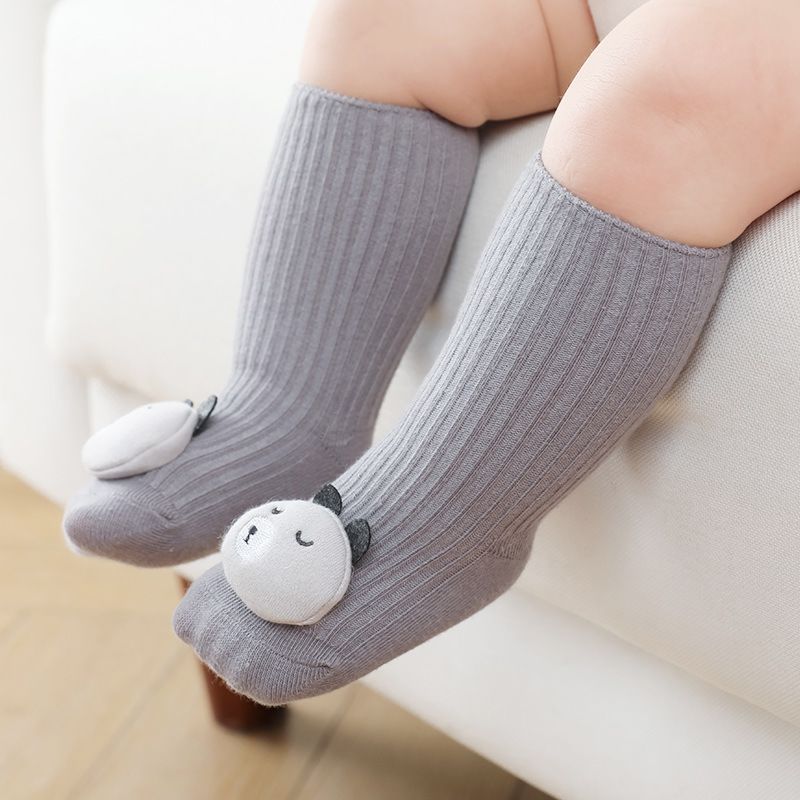 A1836 Cute Cartoon Accessories Baby Stocking Cotton Household Warm Knitted Kids Socks Toddler Antislip Floor Socks