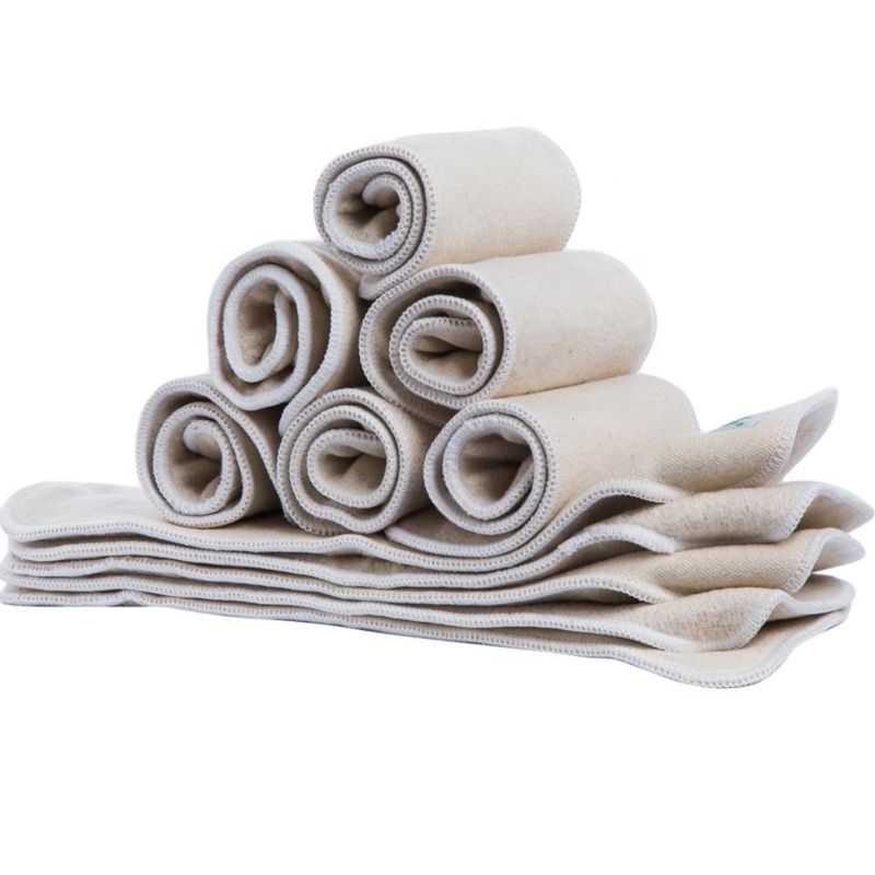 Ananbaby Cloth Diaper Reusable Baby 4 Layer Pure Hemp Inserts