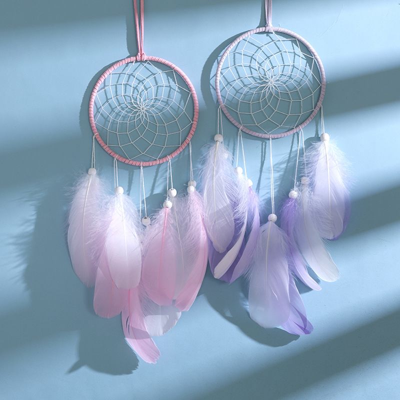 Artilady Handmade Dream Catcher Dream Catcher Kpop Charms Kids Angel Dreams Gift for Girl Baby Boy Nursery Room Decoration