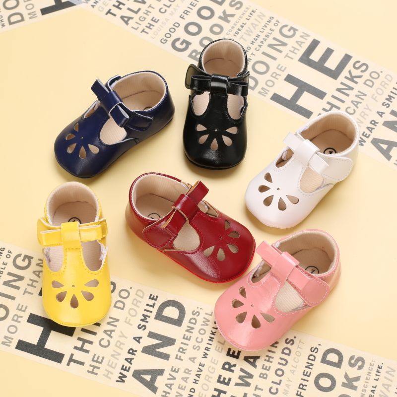 Breathable Baby Shoes 0-1 Boys and Girls round Head Non-Slip Flat Shoes Toddlers