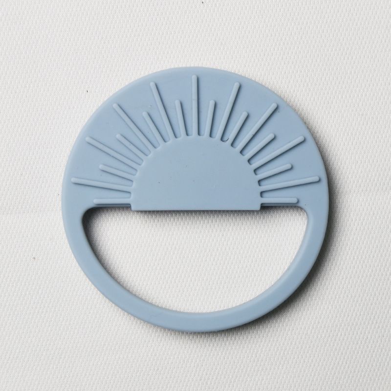 Customizable Baby Toys Teething Soft Food Grade Silicone Baby Teething Toys Sun Shape Silicone Baby Toys Teether