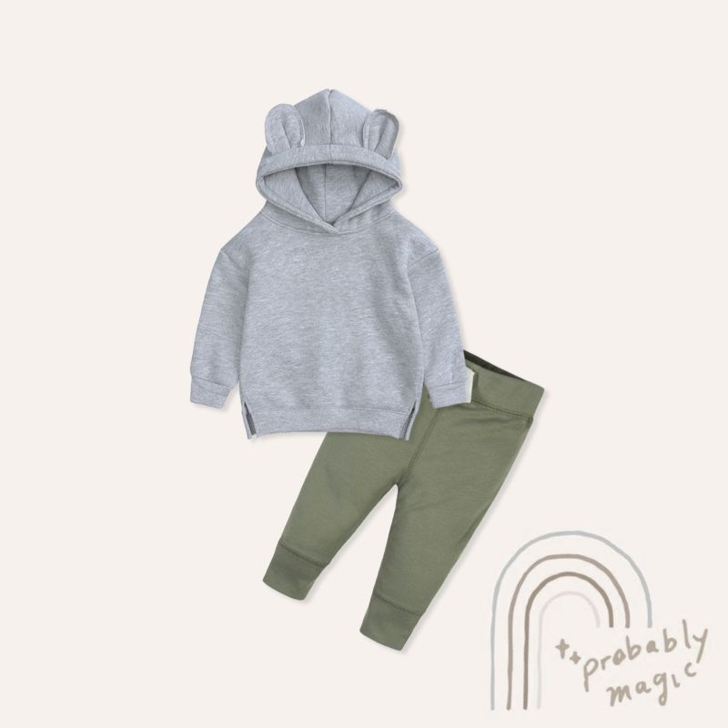 Customized Style Multi-Colored Infant Slack Unisex Cotton Baby Plain Dyed Pants Boys Warm Pants