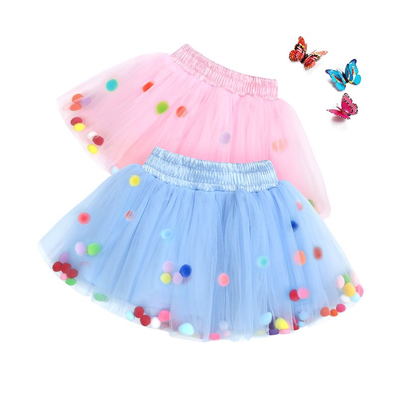 Cute Little Girl Child Kid Cotton Mesh Tutu Skirt