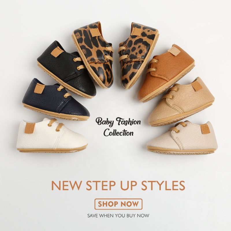 Direct Sales of Non-Slip Wear-Resistant Leather Baby Toddler Shoes Newborn Baby Moccasins