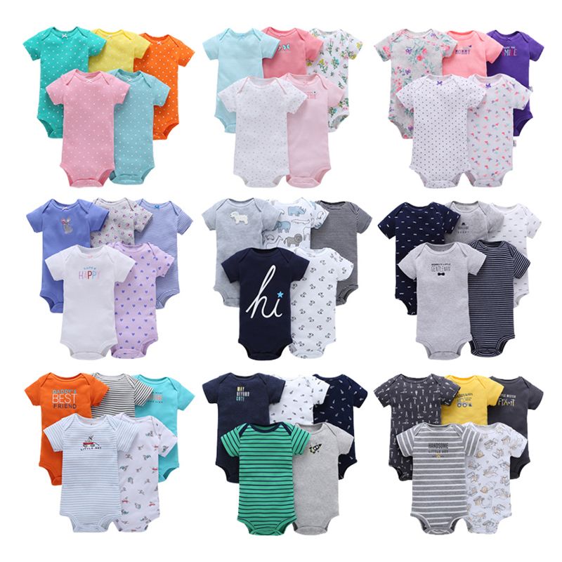 Organic Cotton Baby Neonato Bodysuit Infant Girls' Jumpsuits Onsies Baby Clothes Boy Born Clothes Baby Rompers