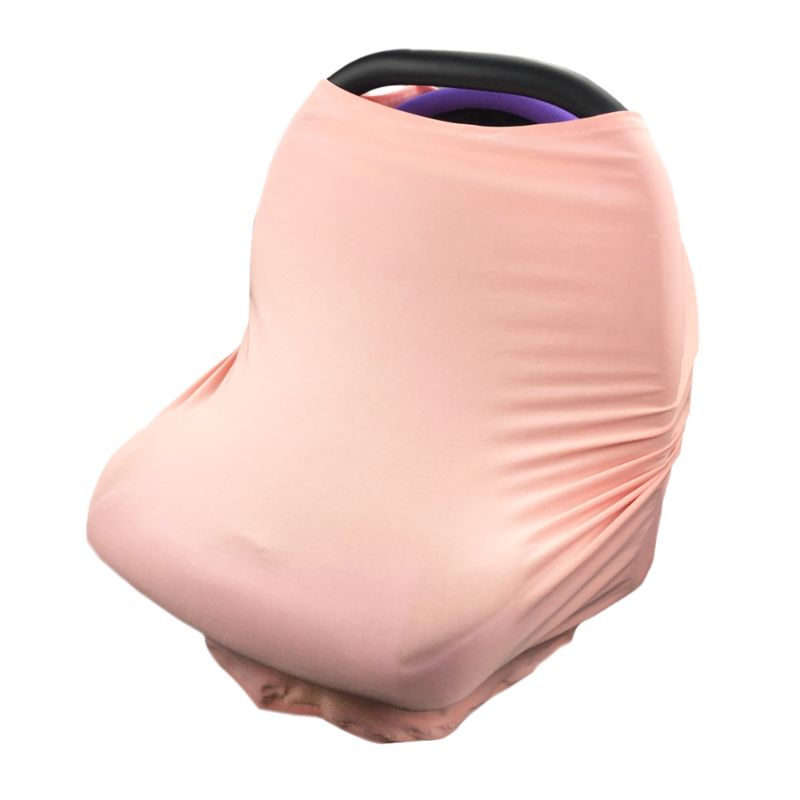 Organic Stretchy Solid Color Breastfeeding Cover Nursing Scarf Baby Wrap Carrier Baby Seat Cover