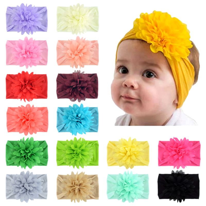 Baby Head Bands Kids Elastic Hair Bands