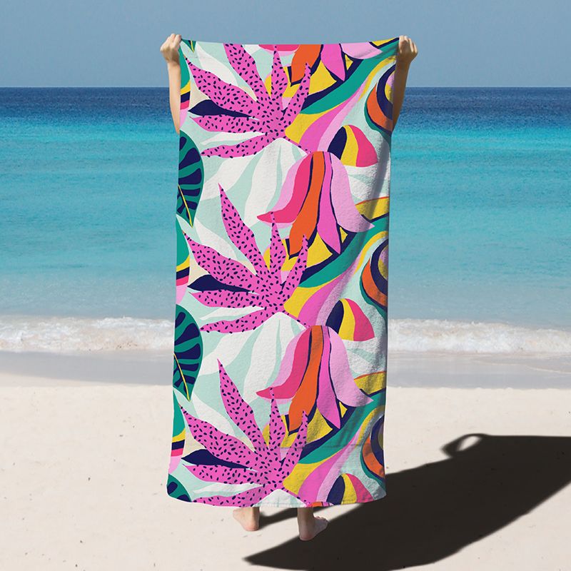 Sand Proof Microfiber Beach Towels Quick Fast Dry Beach Towel Compact Blanket for Outdoor Travel Swim Pool Camping