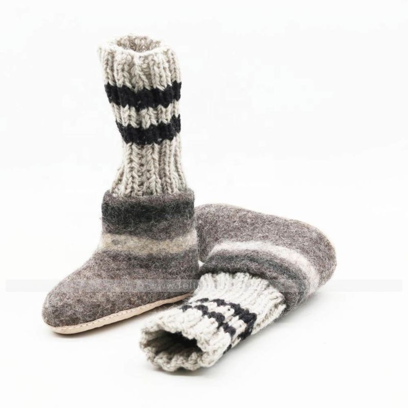 FELT SHOES AND SLIPPERS