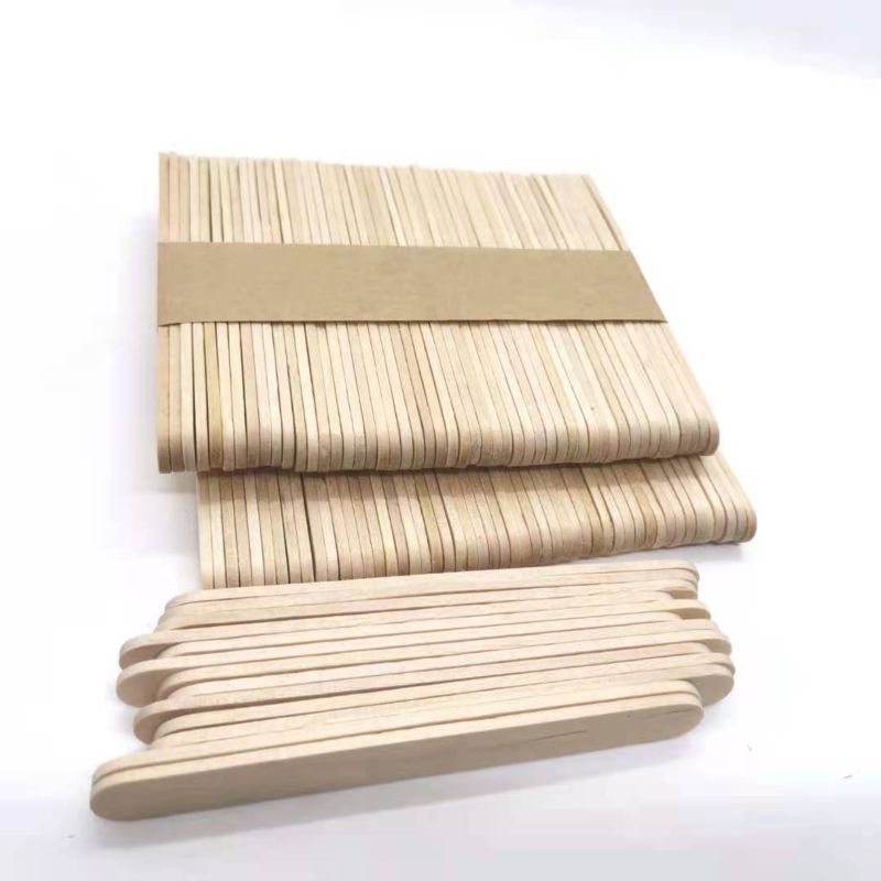 Birch Wood Biodegradable Popsicle Stick Ice Cream Stick