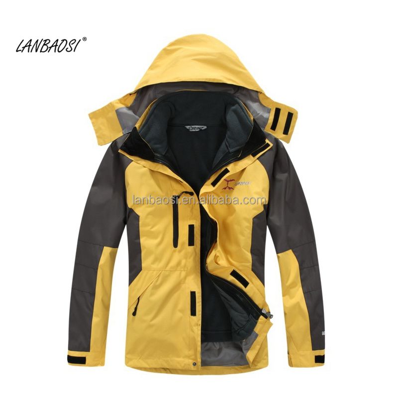 Snow Jacket Mens Waterproof Jacket Hood Replacement Outdoor Ski Jacket for Men