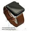 Design Luxury Nato Leather Apple Watch Bands Girls