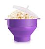 The Original Collaps Silicone Popcorn Microwave Opcorn Maker Popper Bowl with Handle