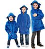 Super Warm and Cozy Oversized Kids Pet Hoodie Blanket Pets Wearable Hoodie Blanket for Children