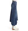 Maxi Style Blue Ladies Long Skirt Women Korean Denim High Waist Stretch a Line Long Jeans Skirt