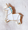 Soft enamel pin