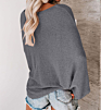 Design O-Neck Beautiful Knit Lady Sweater