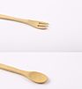 Reusable Wooden Cutlery Spoons Fork Knife for Desserts Eco-Friendly Wooden Cutlery Biodegradable