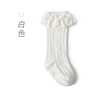 fashion solid color lace ruffle socks wholesale