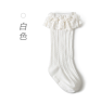 fashion solid color lace ruffle socks wholesale