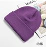 Blank Knitted Hat Multiple Colors Beanie for Adult