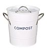 Color Metal Pet Food Storage Bucket Cover with Handle for Pet Waterproof Storage Galvanized Iron Pet Food Barrel