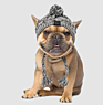 Dog Accessories Pet Hat with Ball Warm Pet Hat for Small Dog Christmas Knitted Wool Hat