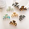 Pattern Cheetah Marble Hairgrip Hairpin for Women M Design Leopard Grain Waved Hair Clip Claws