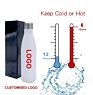 17Oz Cola Shape Fitness Thermo Cup Sport Eco Friendly Vacuum Metal Stainless Steel Flask Insulated Water Bottle With