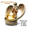 Resin Memorial Tabletop Angel Wings Candle Holders for Home Decor