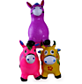 Inflatable Unicorn Jumping Animals with Light and Music