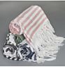 Turkish Towel 100% Cotton Xl Turkish Beach Towel Peshtemal Turkish Hammam Towel with Tassels