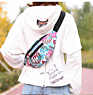 Fanny Pack Waist Bag Waterproof Waists Bag for Women Kid Men Fanny Pack Print Logo Sports Fanny Pack Waist Pouch