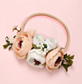 Handmade Bohemian Wreath Soft Baby Hairband Headband