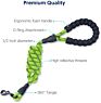 5 Ft Strong Dog Leash with Comfortable Padded Handle and Highly Reflective Threads Dog Leashes Pet Training Nylon Dog Leash