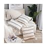 Innermor Chic Style Boho Home Decor Pillows with Tassels Faux Linen Nordic Pillow Covers