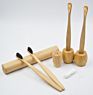 Charcoal Bamboo Toothbrush Wooden Tooth Brush for Kids Adult