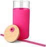 glass water bottle